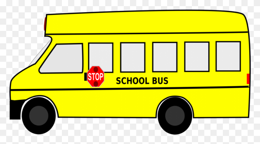 945x492 Clipart School Bus Clipart Clipart Download Wallpaper School Bus - Van Clipart Black And White