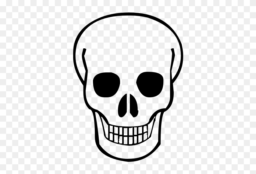 512x512 Clipart Skull - Skull And Crossbones Clip Art