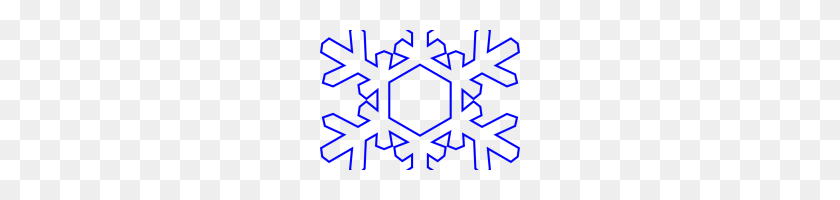 200x140 Clipart Snowflakes Free Free Clipart Download - Simple Snowflake Clipart
