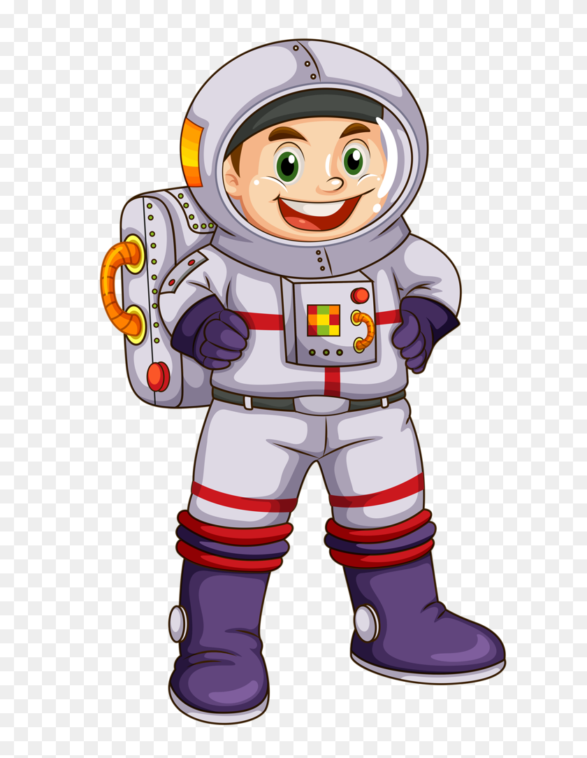 614x1024 Клипарт Космос, Картинки И Космонавт - Системный Клипарт