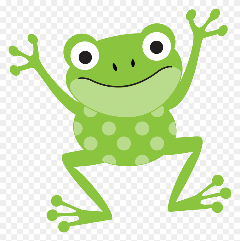 1840x1849 Clipart Speckled Frog - Hurt Clipart