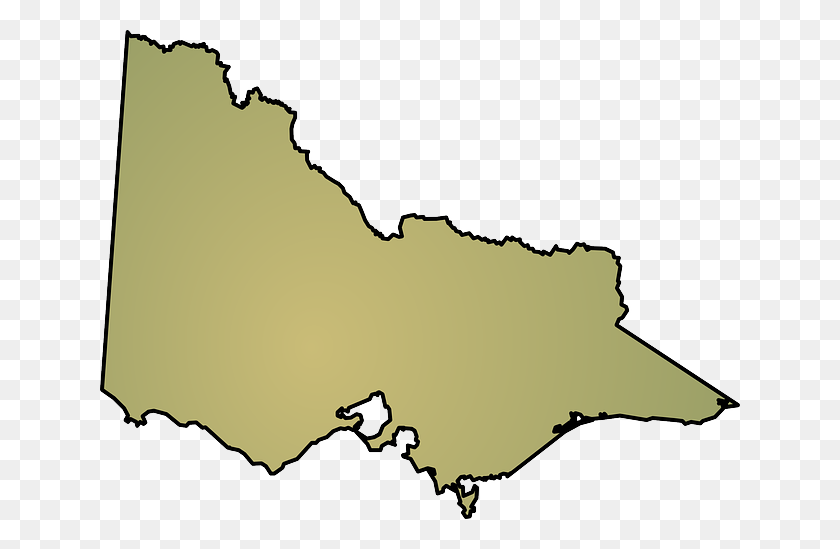 640x489 Клипарт State Outline Австралия - State Outlines Картинки