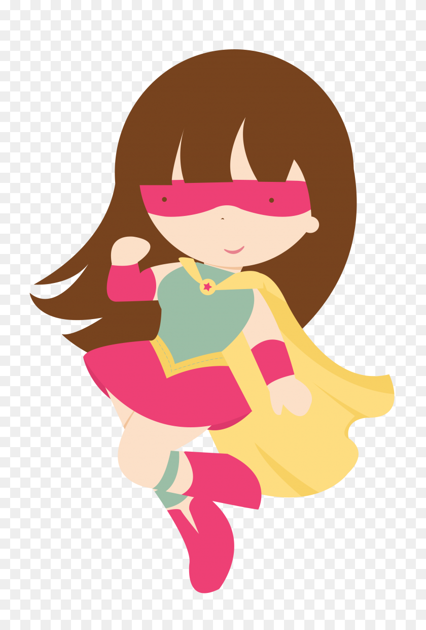 2304x3486 Clipart Superhero, Hero And Hero Girl - Baby Superhero Clipart