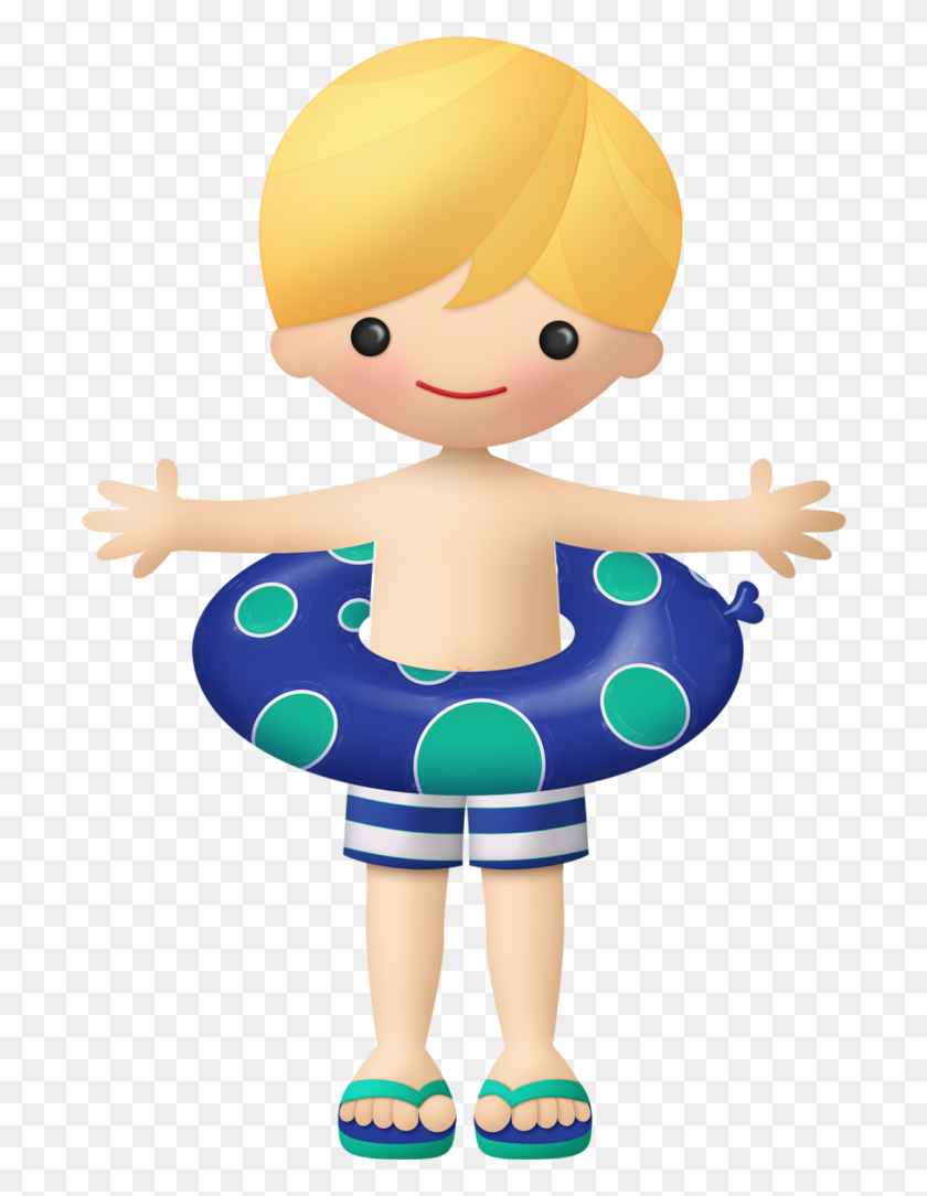 698x1024 Clipart Swimming Little Boy, Clipart Swimming Little Boy - Boy Swimming Clipart