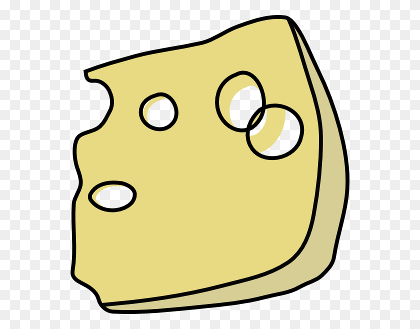 558x598 Clipart Swiss Cheese Clip Art Images - Wedge Clipart