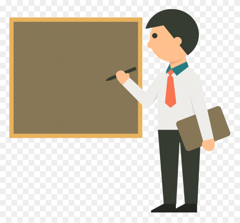 800x740 Clipart Teacher Board, Clipart Teacher Board Transparent Free - Formal Dress Clipart
