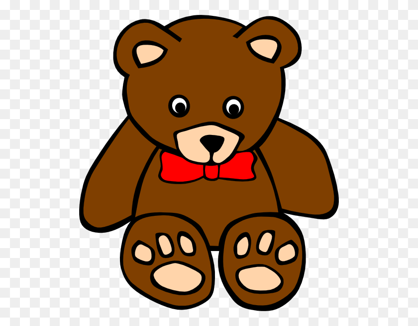 522x597 Clipart Teddy Bear Mira Imágenes Prediseñadas De Teddy Bear - Angry Bear Clipart