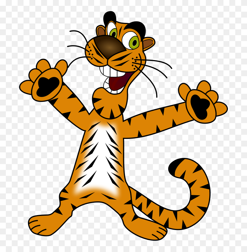 726x800 Clipart Tiger Kostenlos Clip Art Images - Welcome Baby Clipart