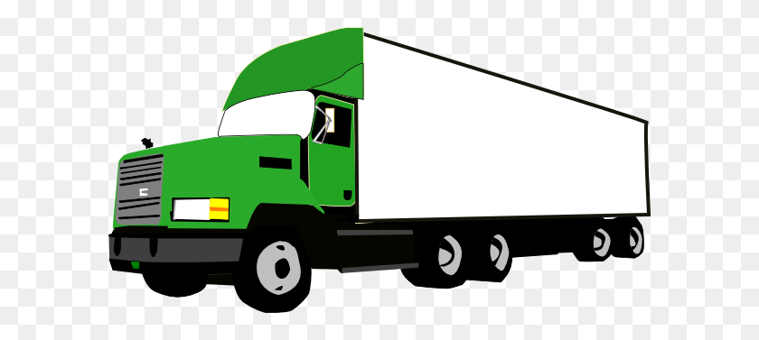 600x317 Clipart Transport Truck Clip Art Images - Moving Truck Clipart Free