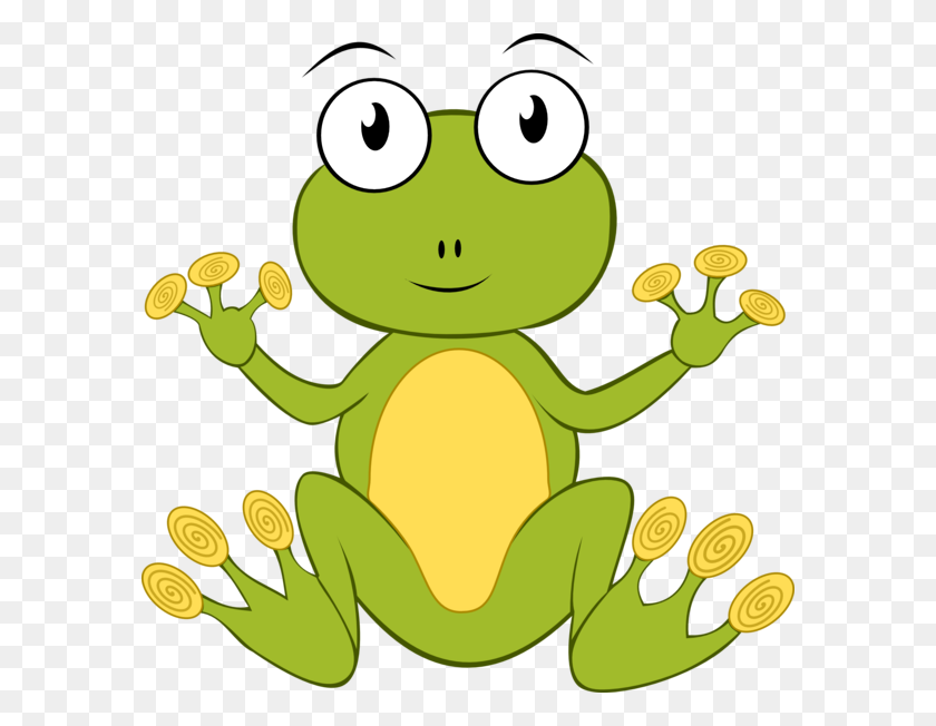 586x592 Imágenes Prediseñadas De Ranas Arbóreas Para Imprimir - Cute Frog Clipart