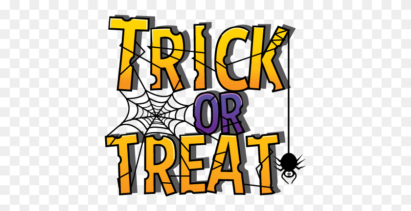 411x373 Clipart Trick Or Treat Imágenes Clipart Descarga Gratuita Trick - Trick Or Treat Bag Clipart