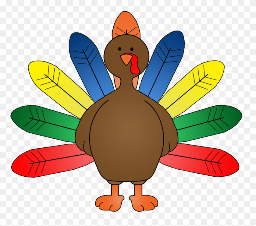 1024x896 Clipart Turkey Happy Thanksgiving Clip Art Baby - Pilgrim And Indian Clipart