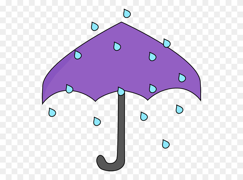550x560 Clipart Umbrella Rain - Botas De Lluvia Clipart Blanco Y Negro