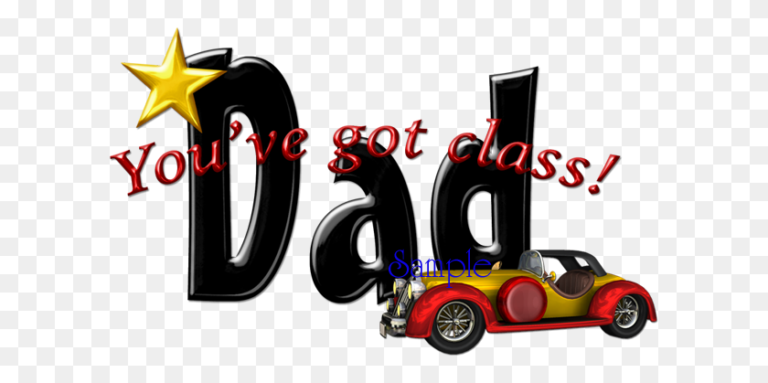 600x359 Clipart Word Dad - Dad Clipart