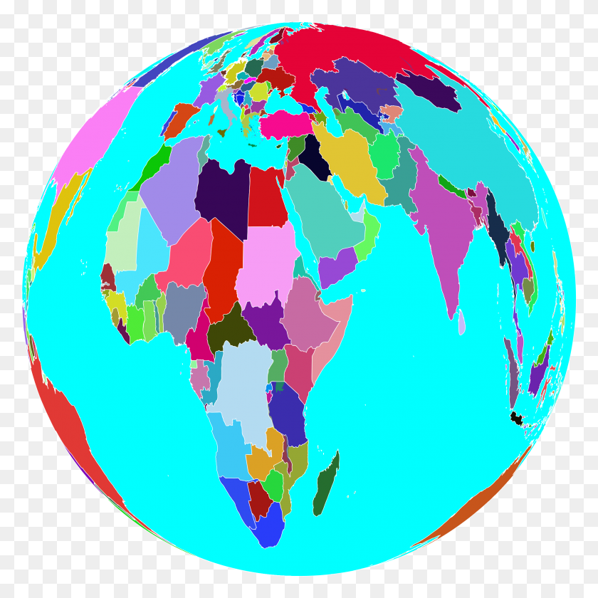 2294x2294 Clipart World Map Free Of Winging - Travel Around The World Clipart