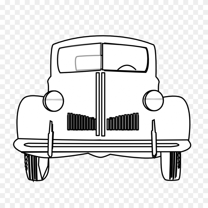 999x999 Cliparts Convertible Front - Front Of Car Clipart