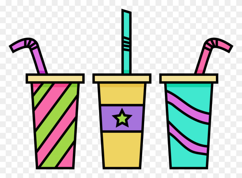 1024x731 Cliparts Drink Snacks - Tropical Drink Clipart