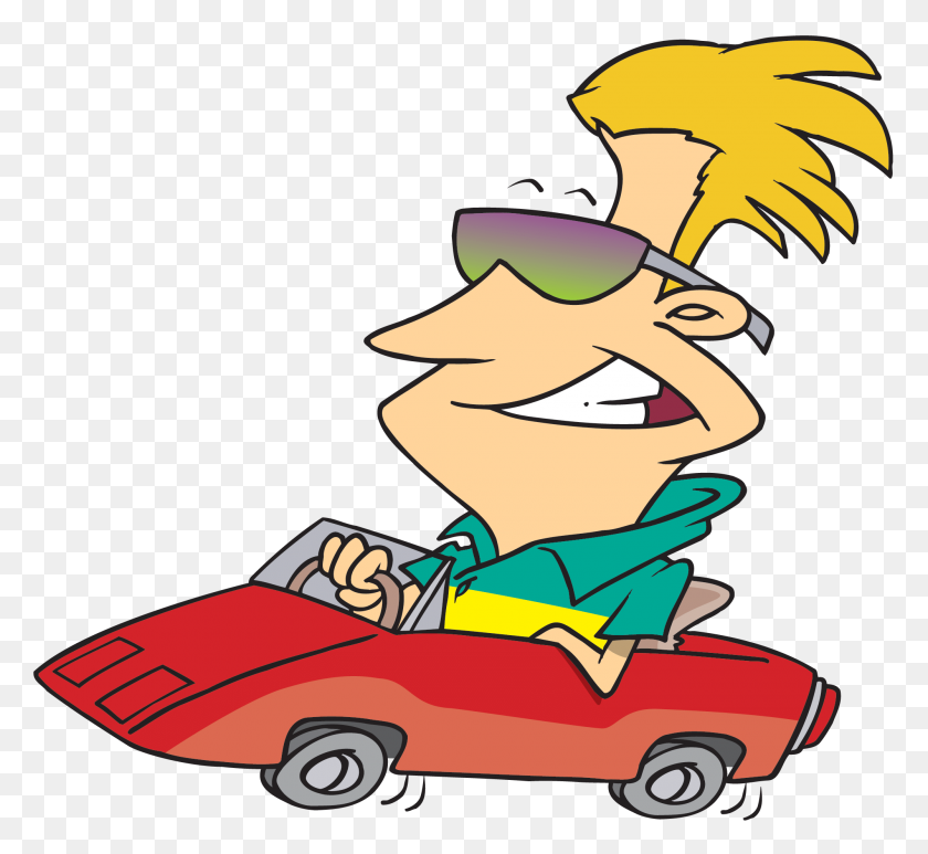 2000x1829 Cliparts Funny Guys - Funny Car Clipart