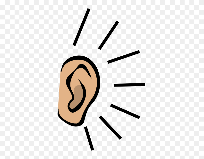 366x594 Cliparts Hearing Sound - Just A Reminder Clipart