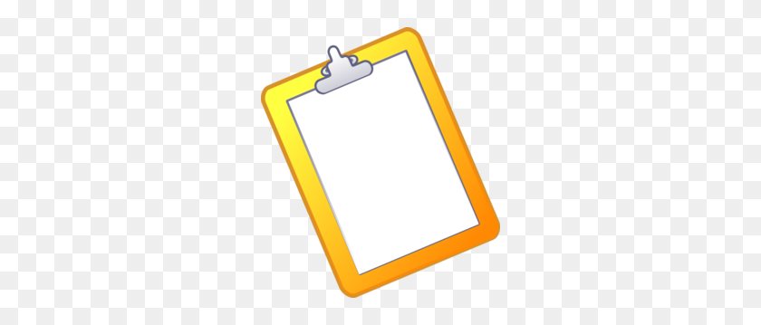 264x299 Clipboard Clipart - Consequences Clipart