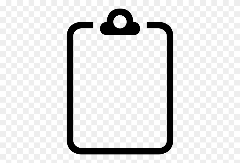 512x512 Clipboard Icon With Png And Vector Format For Free Unlimited - Clipboard Clipart Black And White