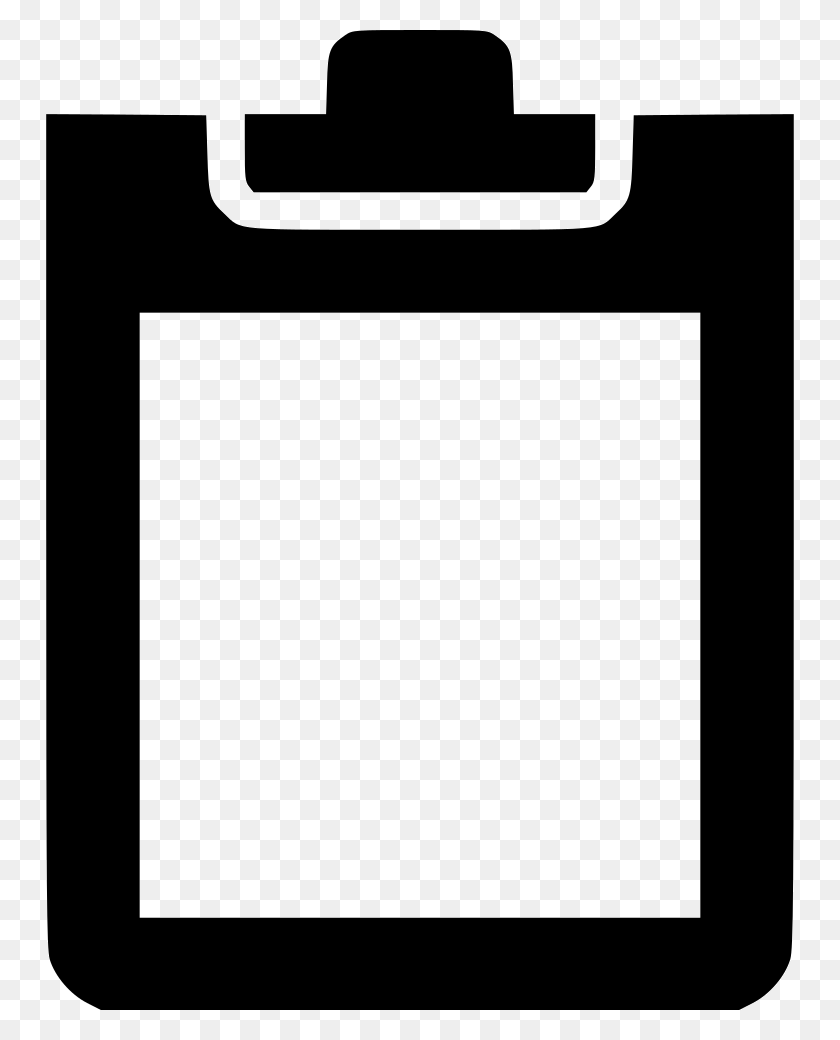 748x980 Clipboard Png Icon Free Download - Clipboard PNG