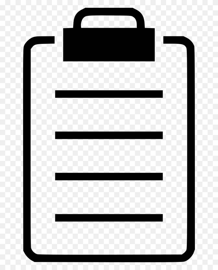 664x980 Clipboard Png Icon Free Download - Clipboard PNG