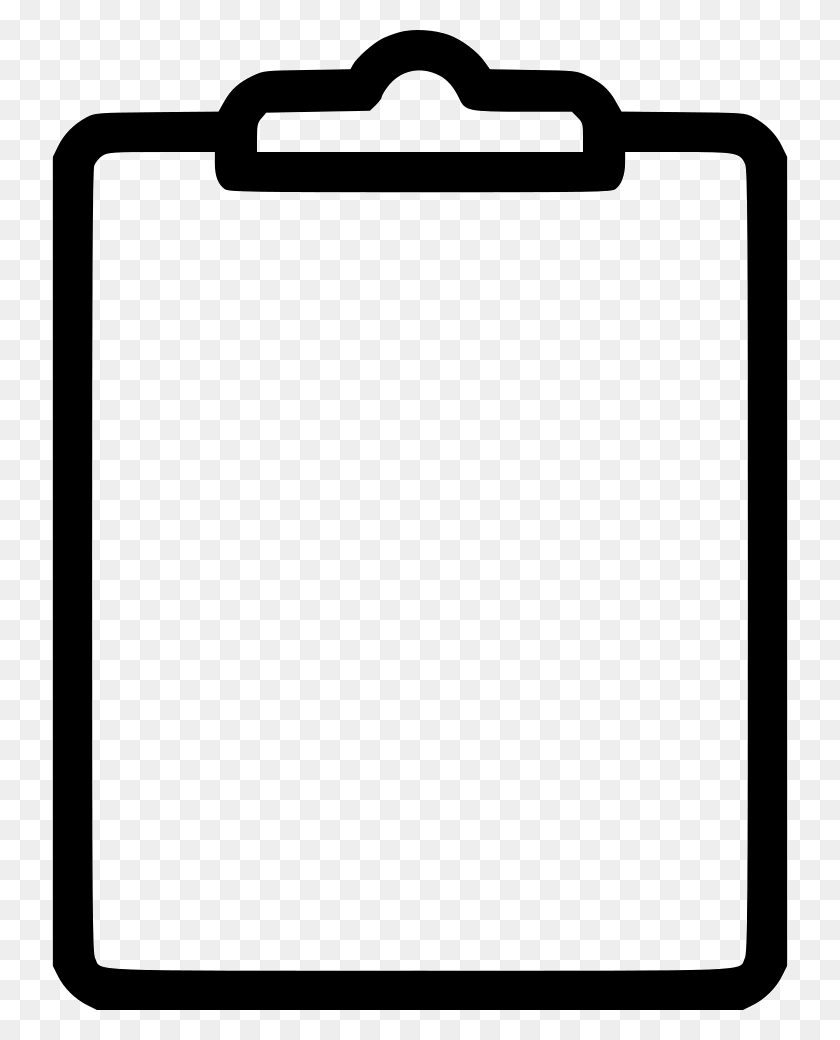 736x980 Clipboard Png Icon Free Download - Clipboard PNG