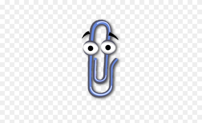 376x454 Clippy Paperclip - Clippy PNG