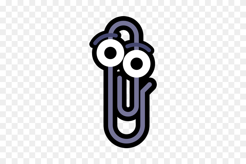 500x500 Clippy Should Be An Emoji In Windows - Clippy PNG