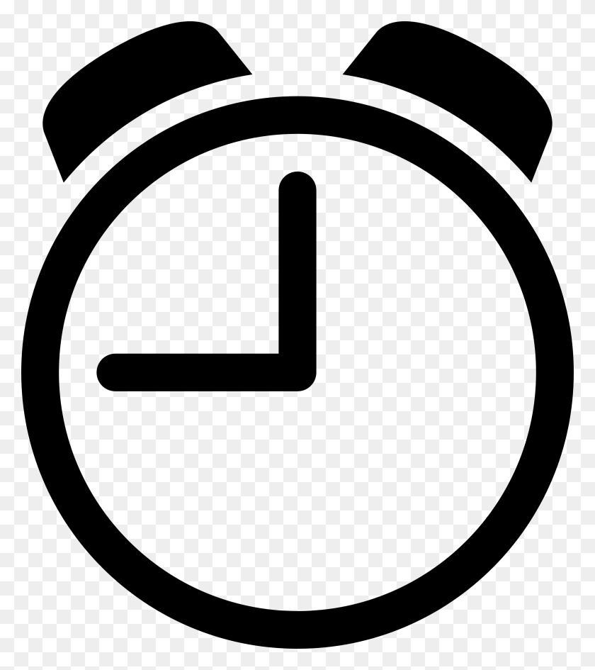 2555x2901 Icono De Reloj De Alarma - Alarma Png