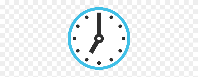 266x266 Clock Clipart Emoji - Clock Images Clip Art