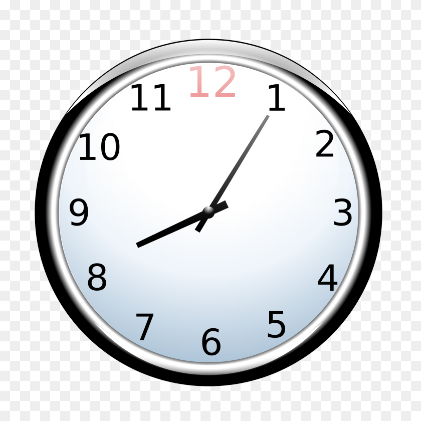 2400x2400 Clock Clipart Transparent Background - Time Clock Clipart