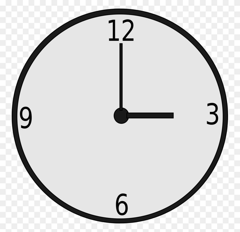 757x750 Clock Face Alarm Clocks Digital Clock Mantel Clock - Free Clock Clipart
