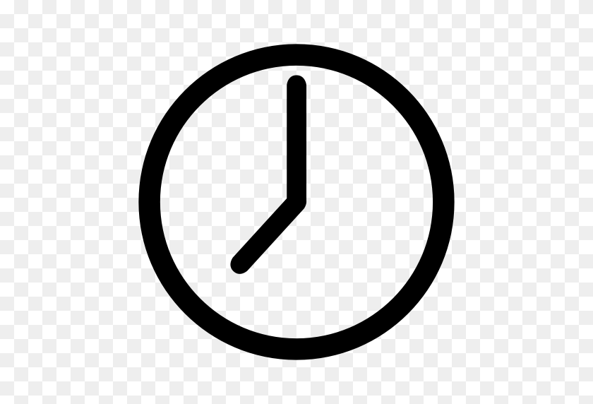 512x512 Clock, Hour, Time Icon With Png And Vector Format For Free - Clock Vector PNG
