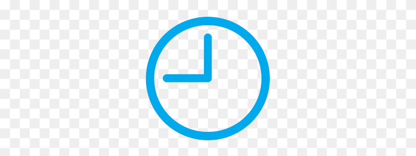 256x256 Clock Icon - Clock Icon PNG