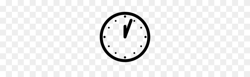 200x200 Clock Icons Noun Project - Clock Icon PNG