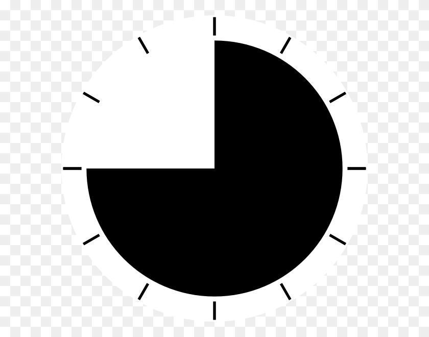 600x600 Reloj Periodos Clipart Vector Libre - Tiempo Clipart