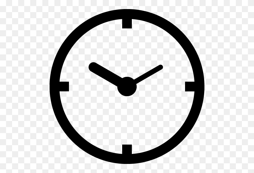 512x512 Icono De La Hora Del Reloj - Icono De La Hora Png