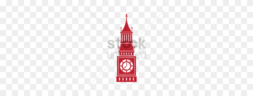 260x260 Clock Tower Clipart - Ethnicity Clipart