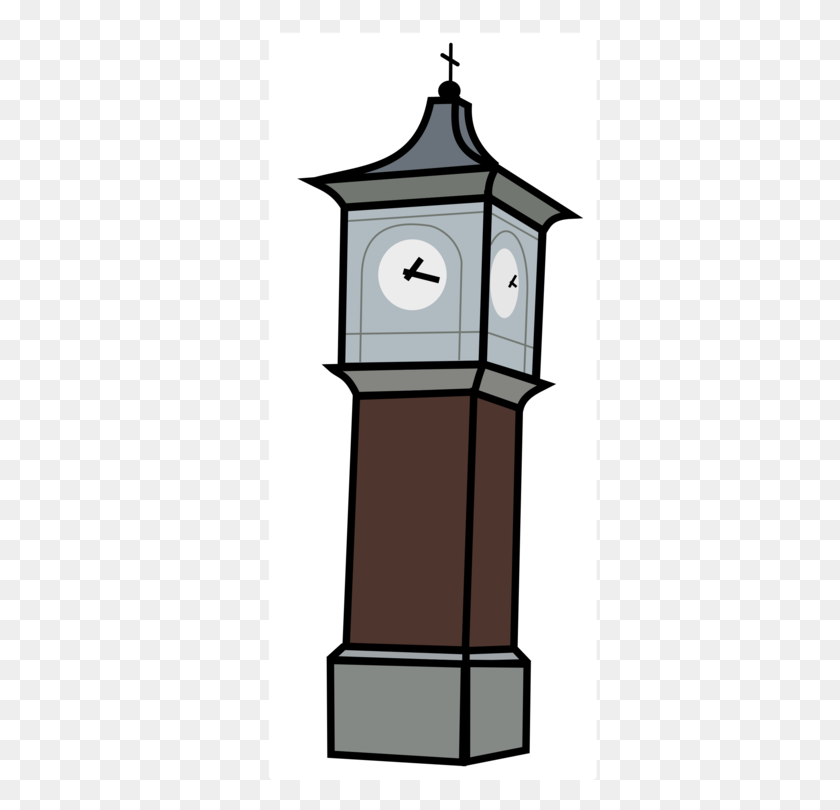 530x750 Освещение Часовой Башни - Башня Клипарт