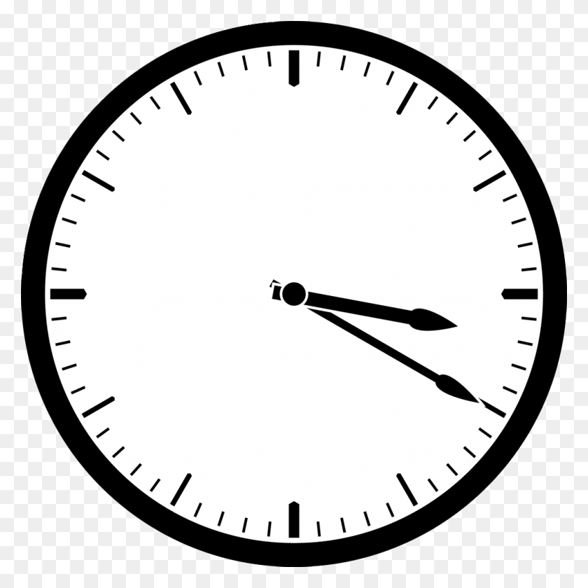 1024x1024 Clocks Clipart Black And White Clip Art Images - Clock Clipart Black And White