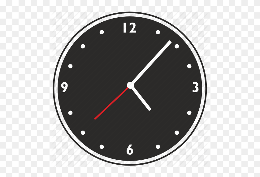 512x512 Clocks, Dots, Watches Icon - White Dots PNG