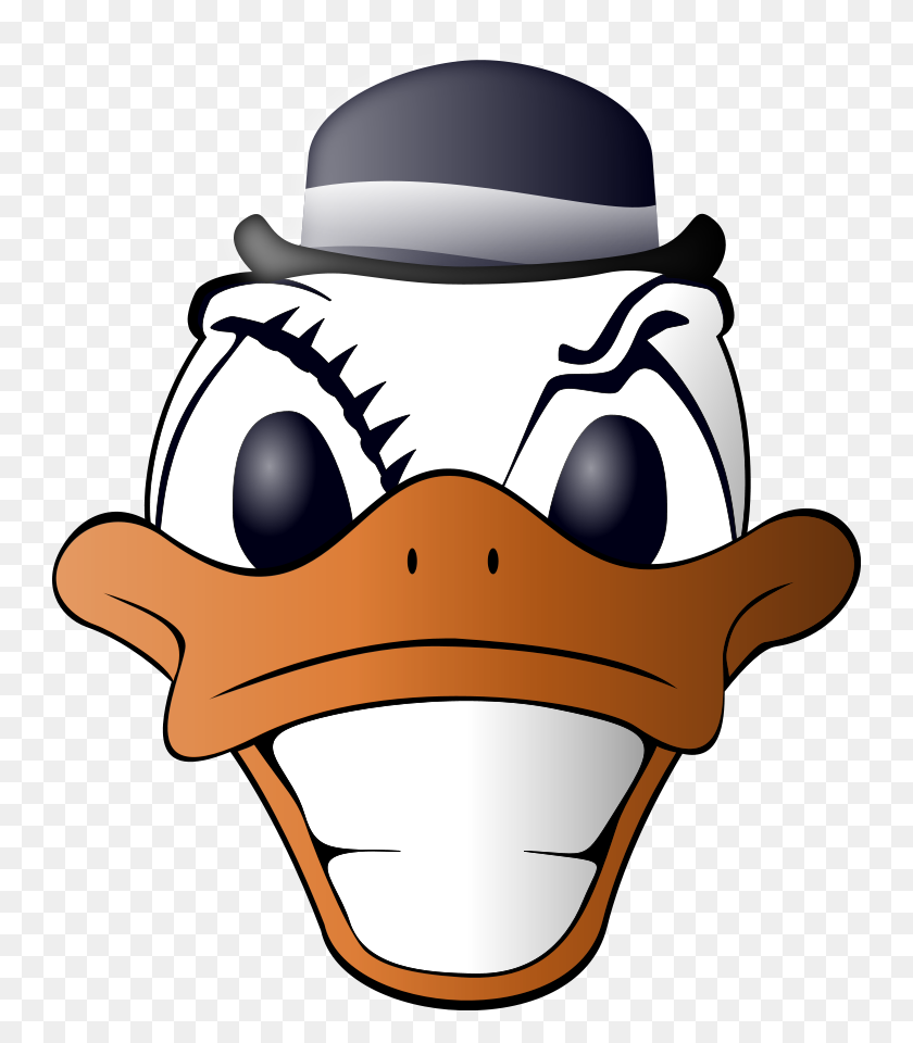 744x900 Clockwork Duck Png Clip Arts For Web - Duck Face Clipart