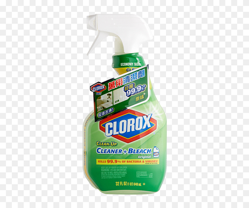640x640 Clorox Clean Up Original Cleaner With Bleach Ml - Clorox Bleach PNG
