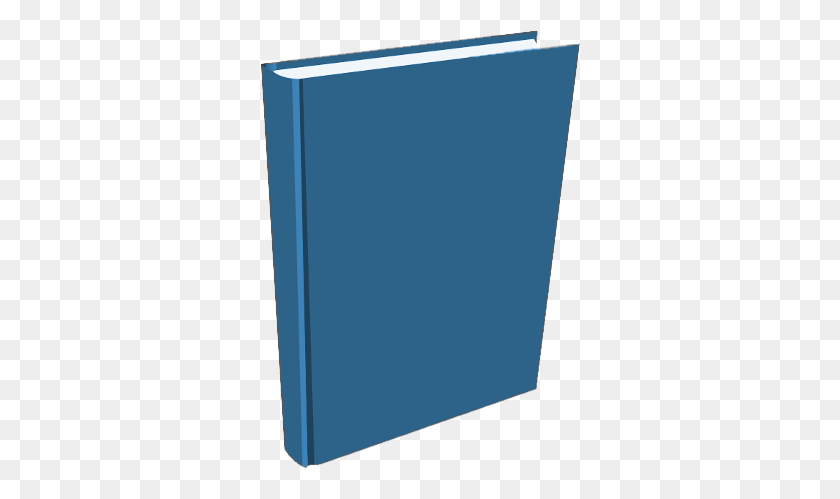 320x439 Closed Book Standing - Closed Book Clipart