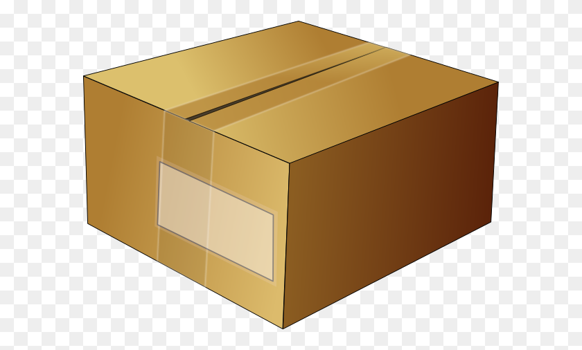 600x446 Closed Carton Box Png, Clip Art For Web - Office Closed Clipart