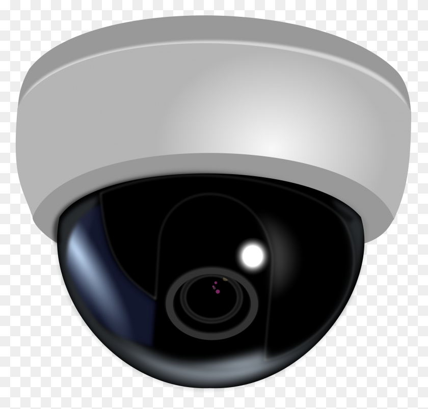 2372x2262 Closed Circuit Television Camera Wireless Security Camera - Camera Lens Clipart