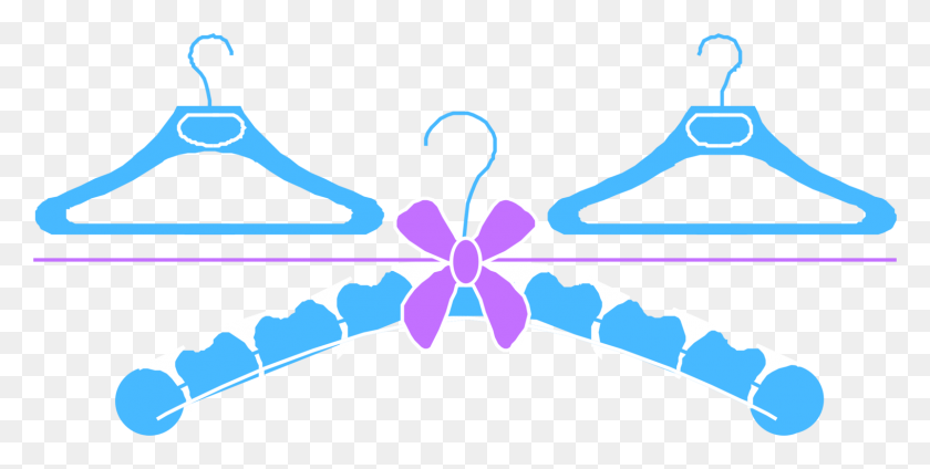 1603x750 Clothes Hanger Download Infant Clothing - Laundry Clipart