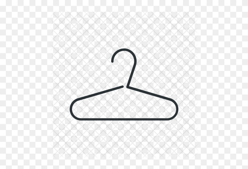 512x512 Clothes Hanger Png - Hanging Clothes Clipart